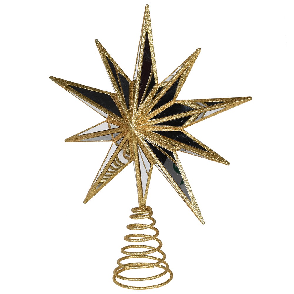Gold Star Tree Topper Hedgeroe Home