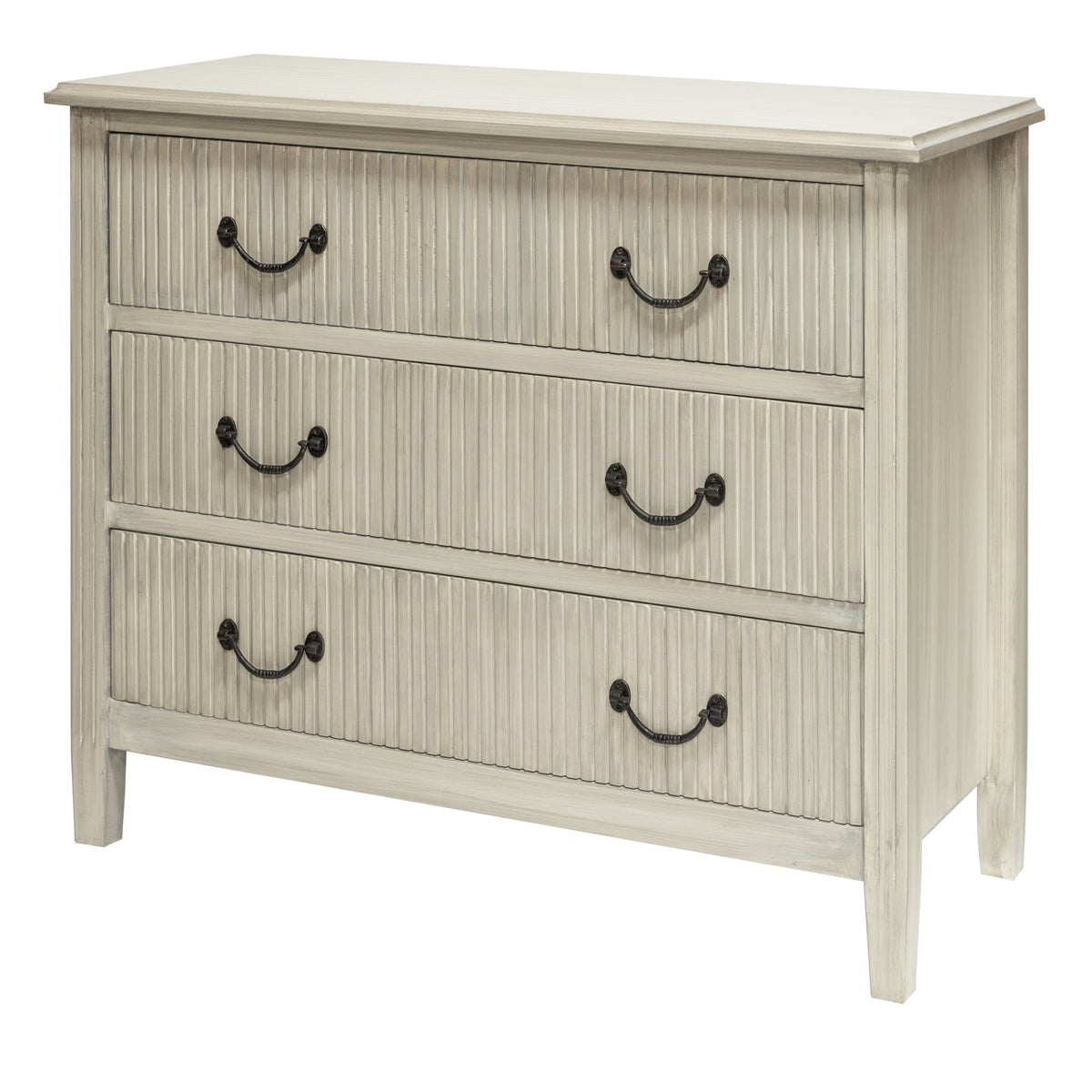 Hampton Chest of Drawers Soft Grey Hedgeroe Home