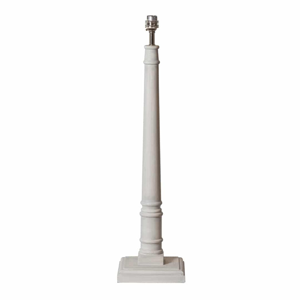 Pillar Lamp - Soft Grey