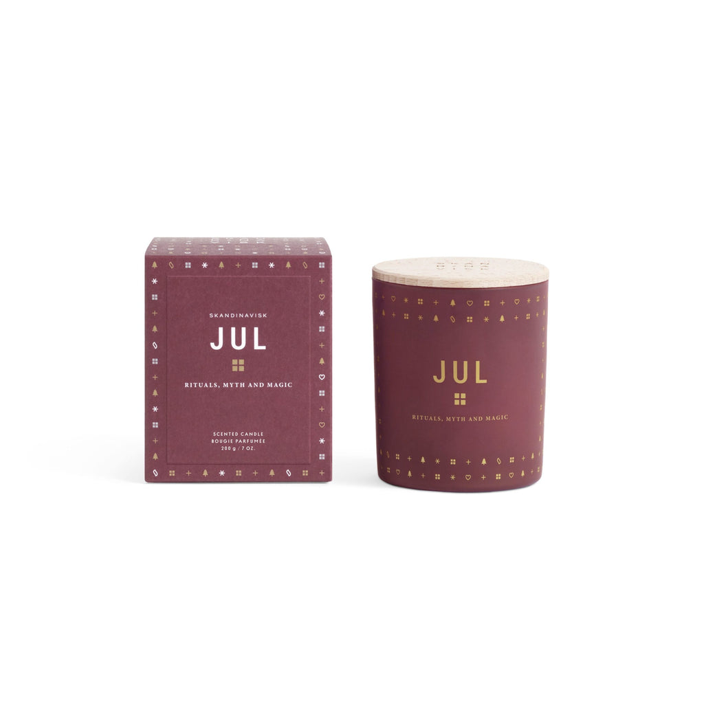 Christmas 200gr Scented Candle with lid